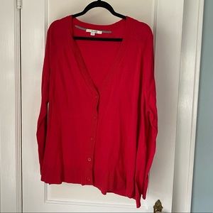 Red Boden Cardigan
